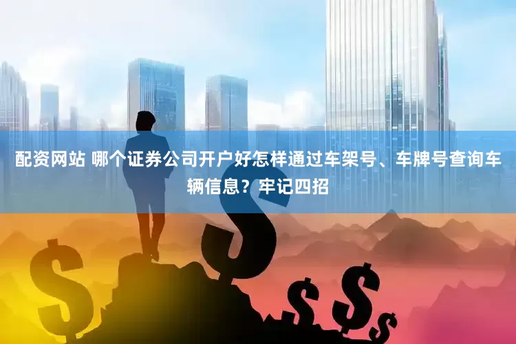 配资网站 哪个证券公司开户好怎样通过车架号、车牌号查询车辆信息？牢记四招