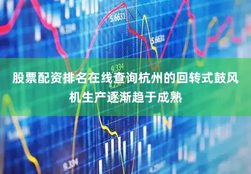 股票配资排名在线查询杭州的回转式鼓风机生产逐渐趋于成熟
